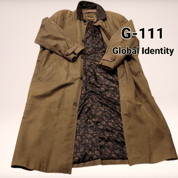 G-111 Global Identity Other - G-111 Full length leather/suede Trench Coat Medium  🏆HOST PICK x2